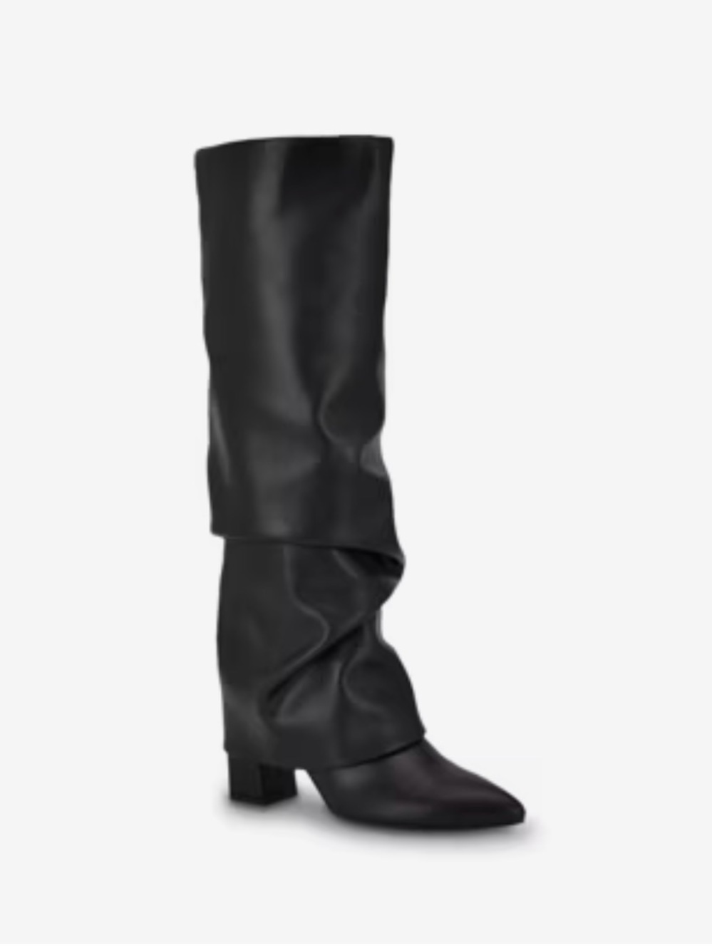 Guess Geima Knee High Foldover Boots Sz 8.5 M